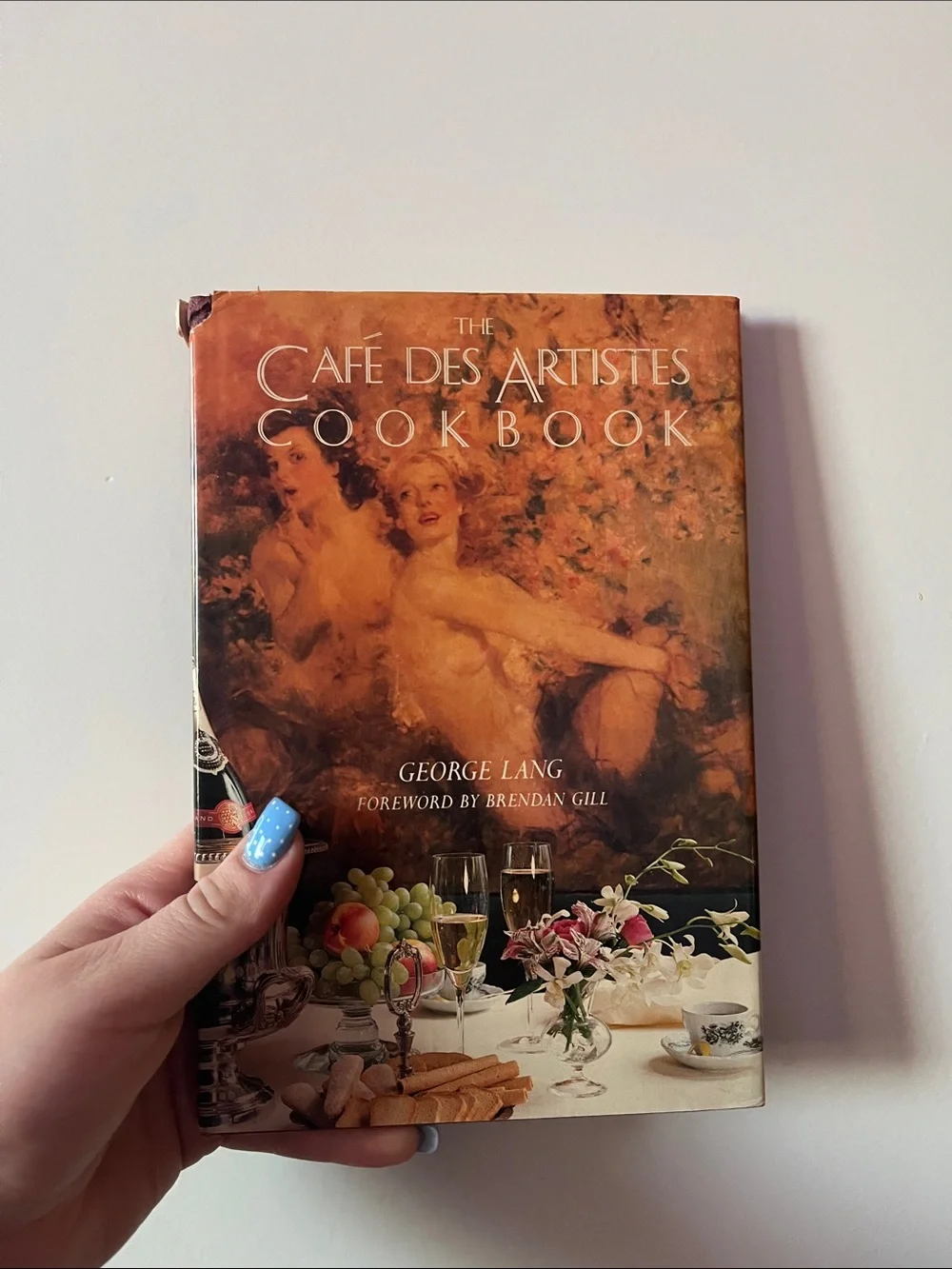 Vintage The Café des Artistes Cookbook by George Lang - Hardcover